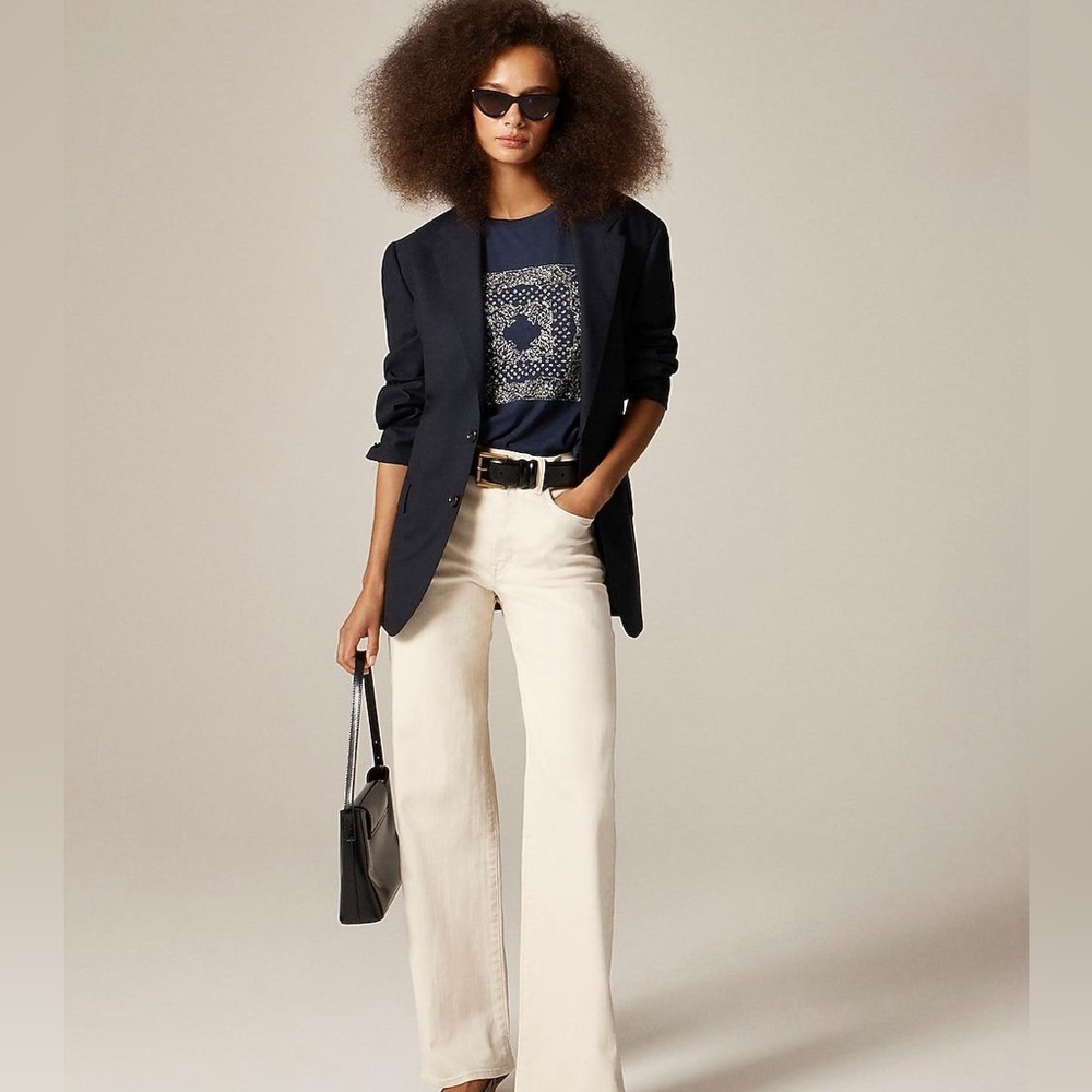 Jcrew Embellished bandana graphic T shirt